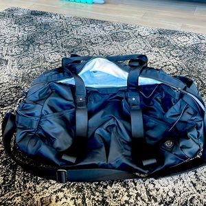 Lululemon Duffle / Gym Bag with yoga mat holder